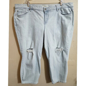 Torrid Light Wash Skinny Denim Jeans Size 26